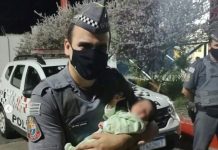 Recém-nascido engasgado com leite é salvo por policiais militares em Penápolis