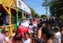 Milhares de crianças ganharam brinquedos em ação da Prefeitura no último domingo