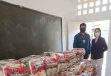 Secretaria de Assistência Social recebe doação de cestas básicas do Grupo Muffato