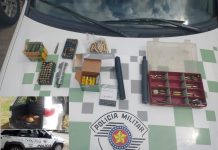 Comerciante é preso com estoque de munições em Votuporanga