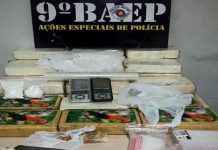 Após denúncia, Baep de apreende 35 quilos de cocaína em Rio Preto