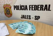Polícia Federal prende dois suspeitos e apreende R$ 71 mil em notas falsas