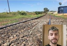 Homem morre após ser atropelado por trem em Meridiano