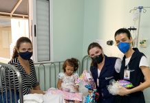 Santa Casa comemora Natal na Pediatria