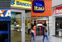 Agências bancárias funcionam para o público até quinta-feira