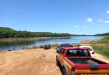 Família estava em área de risco no Rio Grande quando desapareceu em Iturama; buscas por idoso e 2 crianças continuam