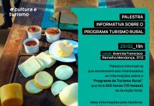 Secretaria da Cultura e Turismo promove palestra sobre o Programa Turismo Rural