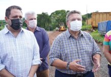 Carlão Pignatari vistoria obras viárias e anuncia novos leitos para tratamento da Covid em Jales