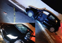 Motorista embriagado é preso após bater carro em árvore e muro de cemitério em Araçatuba