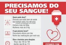 Agência Transfusional pede doação de sangue