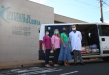 Instituto de Cancerologia de Votuporanga doa 750 quilos de alimentos ao Fundo Social de Solidariedade
