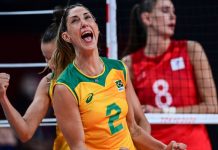 Carol Gattaz é eleita a quinta melhor jogadora de vôlei do mundo em 2021