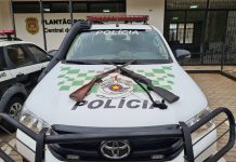 Homem é preso por posse ilegal de armas e munições em Floreal