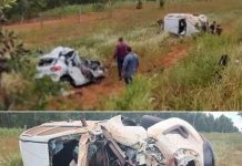 Pai, mãe e filho de Votuporanga morrem ao terem carro atingido por caminhonete em rodovia de MS