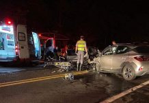 Acidente entre três carros deixa dois mortos em rodovia de Pindorama