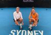 Tenista Bia Haddad conquista título de duplas no WTA 500 de Sidney