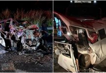 Acidente com Kombi de trabalhadores rurais e carro deixa quatro mortos em rodovia de Poloni