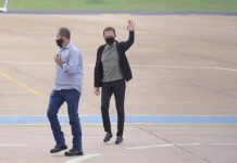 Doria desembarca no Aeroporto de Rio Preto e visita cidades da região