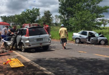 Fernandópolis – Acidente em rodovia deixa um morto e 4 feridos