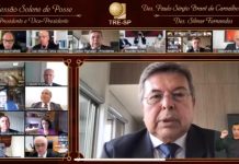 Presidente da Alesp participa de posse dos novos presidente e vice-presidente do Tribunal Regional Eleitoral de São Paulo