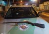 Polícia Ambiental prende caçadores com espingarda