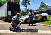 Casal é preso ao transportar tijolos de cocaína em caminhão em rodovia de Araçatuba