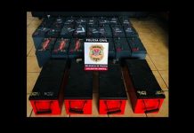 Polícia Civil prende ladrões de baterias em Valentim Gentil