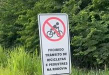 Prefeitura esclarece proibição de ciclistas e pedestres na Estrada do 27
