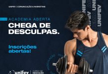 Academia UNIFEV está com inscrições abertas