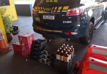 PRF apreende mais de R$ 100 mil em mercadorias sem notas fiscais na BR-153 em José Bonifácio