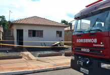 Incêndio atinge casa em bairro de Penápolis; suspeito de atear fogo é detido