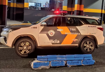 Dupla é presa após ser flagrada com mais de 100 kg de maconha em rodovia de Penápolis