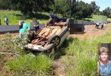 Mulher morre em capotamento em rodovia de Américo de Campos