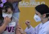 Estado de SP ultrapassa 1,5 milhão de crianças vacinadas contra Covid-19