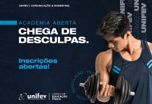 Academia UNIFEV abre inscrições por R$120, preço único para 6 meses