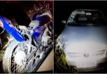 Motociclista morre após carro bater na traseira da moto em rodovia de Birigui