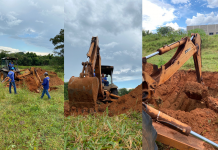 Saev Ambiental inicia substituição de trecho de emissário no trevo de Parisi