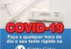 Santa Casa disponibiliza teste rápido de COVID-19