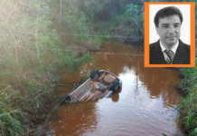 Filha de delegado encontrado morto dentro de carro em córrego é assaltada enquanto corpo do pai era velado