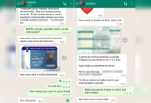 Prints mostram conversa de idosa que perdeu quase R$ 3 mil com golpista que conheceu em app de relacionamento