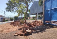 Moradores reclamam de materiais em via pública no Pozzobon