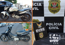 DISE prende trio com droga e recupera motocicletas furtadas em Votuporanga