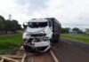 Acidente entre dois caminhões mata homem na Rodovia Euclides da Cunha em Votuporanga