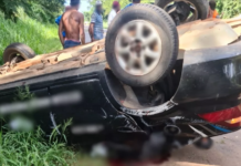 Adolescente de 12 anos morre e duas pessoas ficam feridas após carro capotar em rodovia de Irapuã