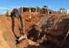 Saev Ambiental executa obra em trecho de emissário no Jardim Mastrocola