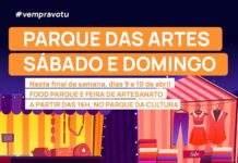 Primeira edição do Parque das Artes ocorre neste sábado e domingo
