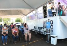 Carreta do Programa “Mulheres de Peito” realiza cerca de 450 exames de mamografia