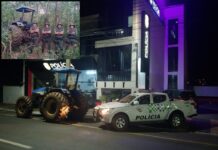 Polícia Ambiental recupera trator furtado em Jales