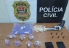 GOE prende integrante de facção criminosa com arma e drogas em Araçatuba