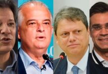 Nova pesquisa eleitoral para governador de SP aponta diferença menor entre os pré-candidatos
